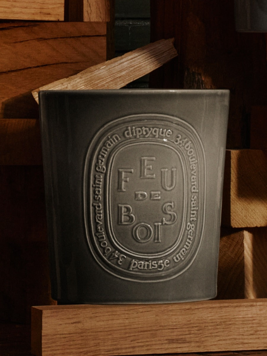 Diptyque Paris Feu De Bois Wood Heat Very Large Candle
