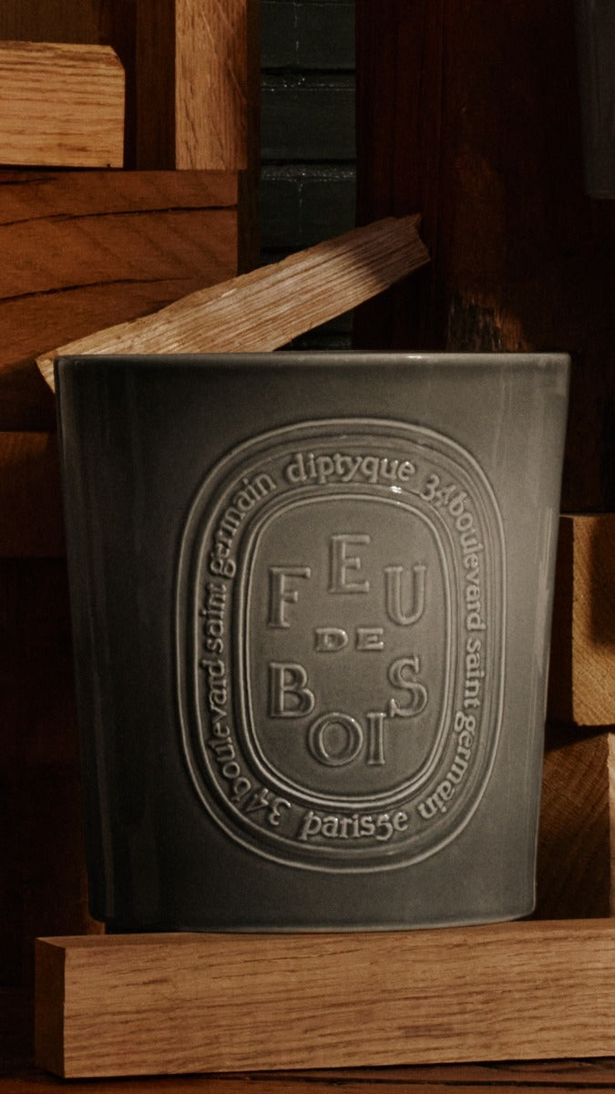 Diptyque Paris Feu De Bois Wood Heat Very Large Candle