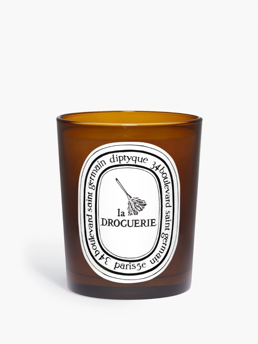 Diptyque Paris La Home Care Odor Removing Candle with Basil