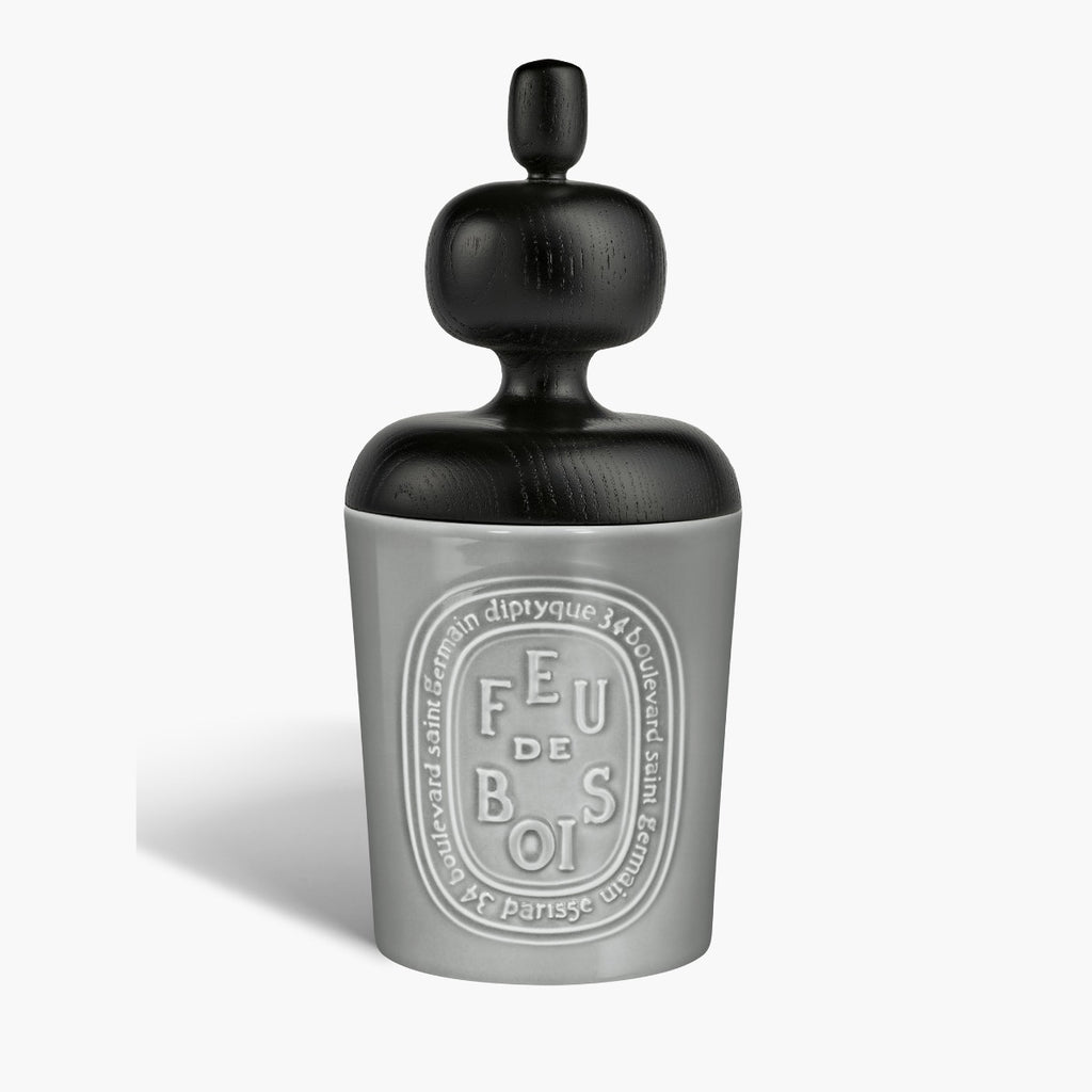 Diptyque Paris Black Astragal Lid for Large Candle
