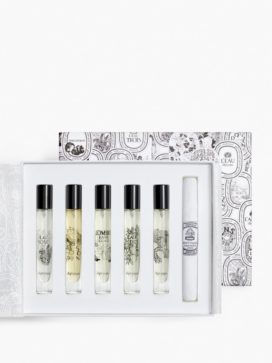 Diptyque Paris Set of 5 Eaux De Toilette to Compose