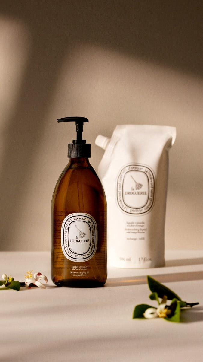 Diptyque Paris La Home Care Refill for Dishwashing Liquid with Orange Blossom