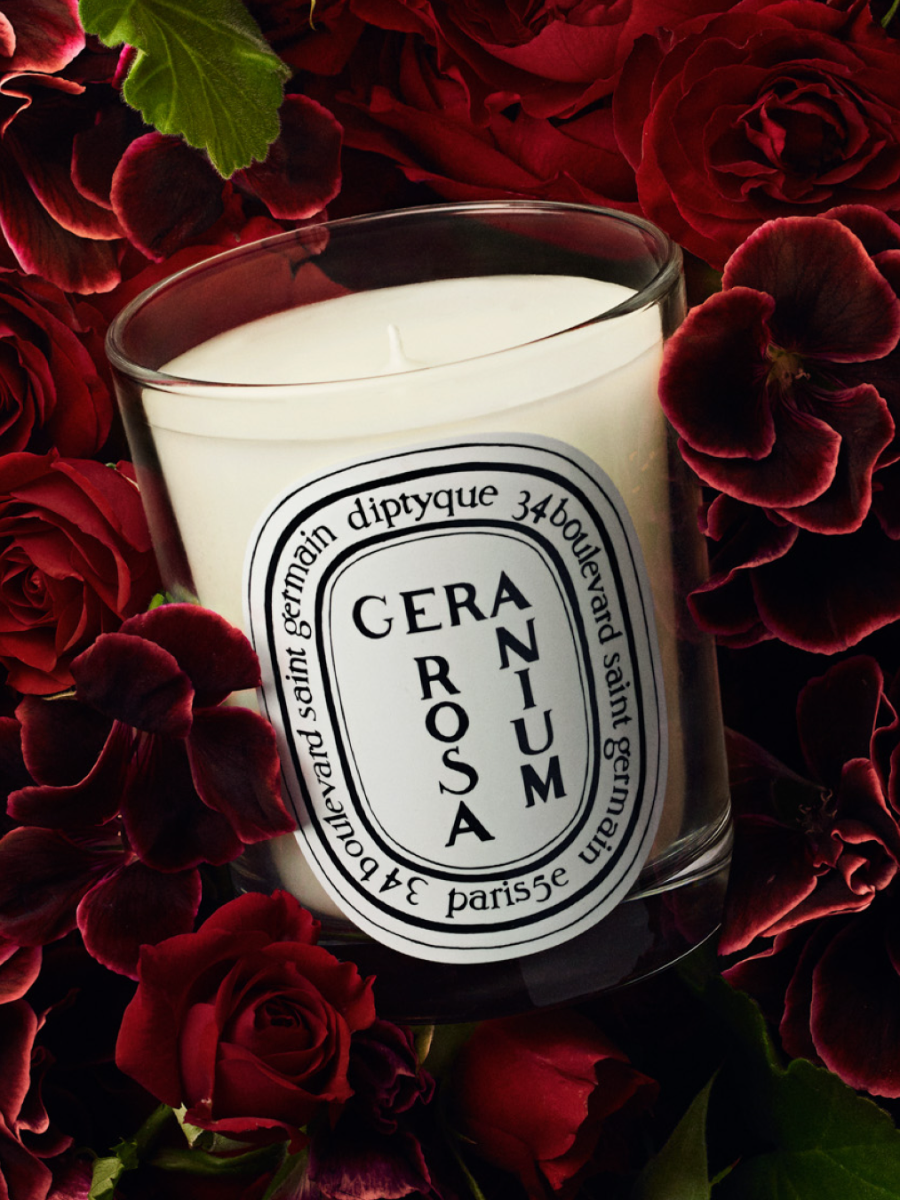 Diptyque Paris Geranium Rosa Classic Candle