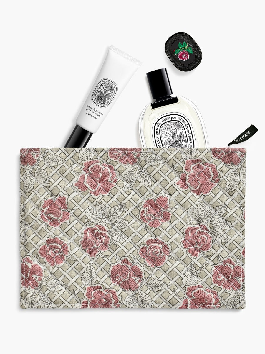 Diptyque Paris Eau Rose Pouch Medium