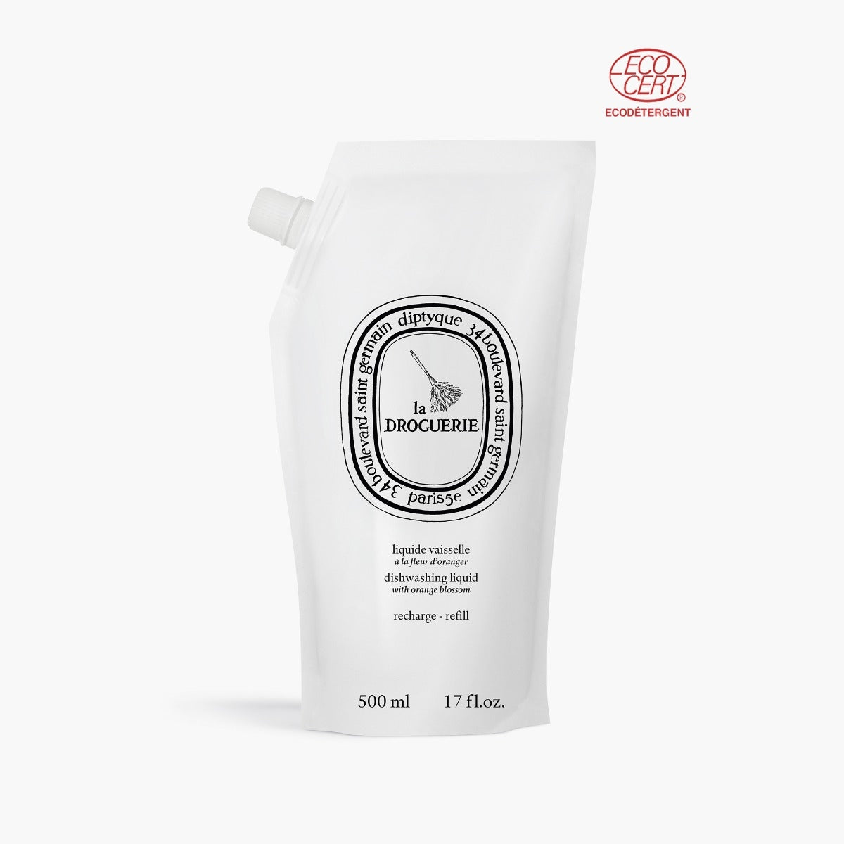 Diptyque Paris La Home Care Refill for Dishwashing Liquid with Orange Blossom